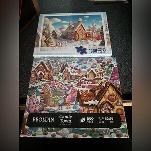 2 winter puzzle bundle